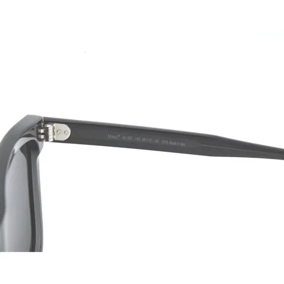 Maui Jim Velzyland MJ 802-14G Black  / Neutral Grey Polarized Maui Jim VELZYLAND MJ 802-14G Black Square Sunglasses Gray  main image 3